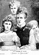Vetores de Victorian Retrato Gravado Da Princesa De Gales E Suas Três ...
