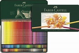 Faber-Castell Polychromos Artists' Color Pencils - Tin of 120 Colors ...