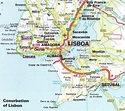 LISBOA | Lisbon map, Portugal map, Lisbon