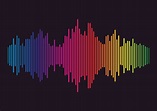 Colorful soundwave line 1040228 Vector Art at Vecteezy