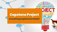 Capstone Project | Everything Explained in Detail