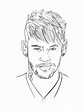 Desenhos do Neymar para pintar - Desenhos Imprimir