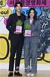 韩国明星夫妇李天熙全慧珍出席首尔环境电影节发布会