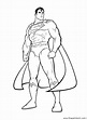 Dibujos Para Colorear Superman Foto Para Imprimir
