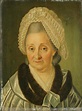 Porträt einer Dame, angeblich Catharina Elisabeth Goethe von Isaak ...