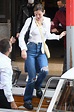 Emma Corrin in a Ripped Jeans Leaves Her Hotel in Venice 09/09/2020 ...