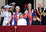 The Royal Family Gathered on the Palace Balcony After the Coronation ...