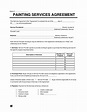 Free Painting Contract Template - PDF & Word | Legal Templates