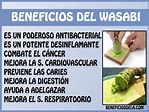 Beneficios del wasabi para la salud y todo sobre este condimento