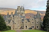 Ardverikie House, built in the Scottish baronial style in 1870, is one ...
