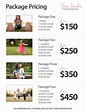 Price List Template Photography Pricing List Sell Sheet | Etsy ...