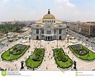 Das Palast-Museum Der Schönen Künste In Mexiko City, Mexiko Stockfoto ...