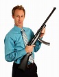 Rifle | Free Stock Photo | A young businessman holding a rifle | # 13319