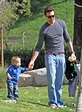 Cute Daddy Alert: Hayes MacArthur Takes Theodore To The Park | Celeb ...