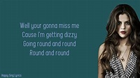 ROUND AND ROUND - SELENA GOMEZ FT THE SCENE (Lyrics) - YouTube