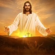 Jesus Cristo Ressuscitado / Imagem Jesus Ressuscitado Parede Grande ...
