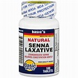 Basic Drugs Natural Senna Laxative Tablets, 100 Count - Walmart.com ...