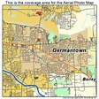 Aerial Photography Map of Germantown, TN Tennessee