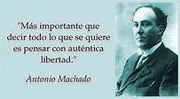 (Antonio Machado) | Frases sabias de libros, Frases sabias, Frases celebres