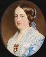 1852 Queen Dona Maria II of Portugal possibly by Guglielmo Faija (Royal ...