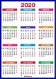 X Calendar 2020 Pdf Download | Calendar Printables Free Templates