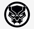 Marvel Black Panther Logo - Black Panther Marvel Symbol, HD Png ...