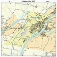 Waterville Maine Street Map 2380740