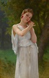 William-Adolphe Bouguereau | The Earrings (1891) | Artsy
