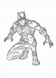 Black Panther Avengers Coloring Pages - Free Printable Templates