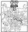 Dibujos de Toy Story 3 para Colorear, Pintar e Imprimir - DibujosOnline.Net