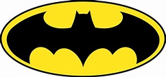 Batman logo PNG transparent image download, size: 3624x1692px