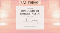 Kunigunde of Hohenstaufen Biography - Queen consort of Bohemia | Pantheon