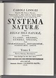 Systema Naturae, a photographic facsimile of the first volume of the ...