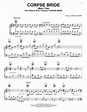 Corpse Bride (Main Title) sheet music by Danny Elfman (Piano – 160835)