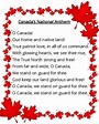 National Anthem Printable Lyrics - nationaldayprayer