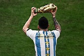 Messi con la Copa del Mundo| Galería Fotográfica | Agencia Peruana de ...