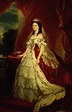 Augusta of Saxe-Weimar-Eisenach, Queen of Prussia Painting by Franz ...