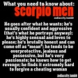 Scorpio Male Traits And Characteristics – Smart Talk About Love ...