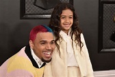 Chris Brown & Daughter Royalty Try to Play One-on-One Basketball in New ...