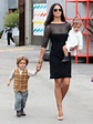 Camila Alves looked gorgeous in LA while taking her kids, Levi and ...