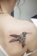 40 Delicate and meaningful hummingbird tattoos Cozy Living
