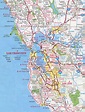Map Of Northern California Cities Simple Sanfrancisco Bay Area And ...