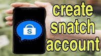 Create Account On Snatch App | #Snatchapp #Snatchappid #Shorts create ...