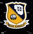 Blue Angels Crest Stock Photo - Alamy