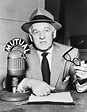 Walter Winchell At Mike During Radio by Bettmann