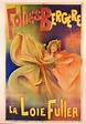 Poster advertising La Loie Fuller at the Folies Bergere