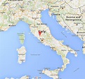 Viterbo Italy Map