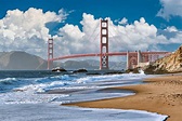 Baker Beach in San Francisco - Relax at the Feet of Serpentine Cliffs ...