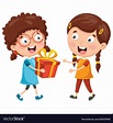 Kid Giving Gift. Download a Free Preview or High Quality Adobe ...