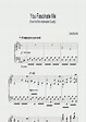You Fascinate Me Piano Sheet Music | OnlinePianist